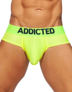 Addicted Ring Up Neon Mesh Brief AD951 -Underline Fashion Store AD951 C31F