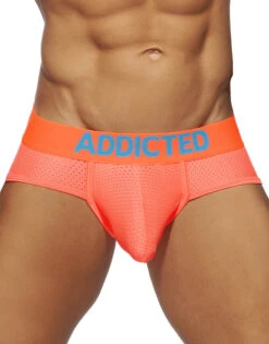 Addicted Ring Up Neon Mesh Brief AD951 -Underline Fashion Store AD951 C32F