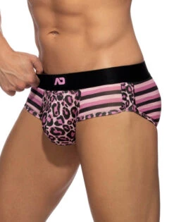 Addicted Leo-Stripe Brief AD978 5 Addicted Leo-Stripe Brief AD978 -Underline Fashion Store AD978 C05L