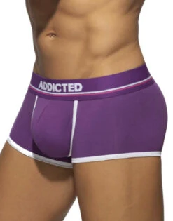 Addicted Double Stripe Cotton Trunk AD2136