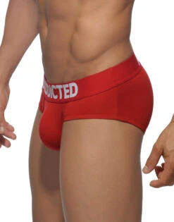 Addicted Men's My Basic Brief AD467 -Underline Fashion Store Addicted AD467 Red C06 B 1