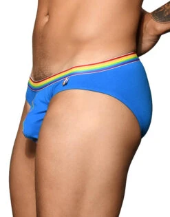Andrew Christian Boy Brief 3-Pack W/ Almost Naked 92424 18 Andrew Christian Boy Brief 3-Pack W/ Almost Naked 92424 -Underline Fashion Store Apr 92424BoxBrief Blue03