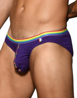Andrew Christian Boy Brief 3-Pack W/ Almost Naked 92424 15 Andrew Christian Boy Brief 3-Pack W/ Almost Naked 92424 -Underline Fashion Store Apr 92424BoxBrief Purple02