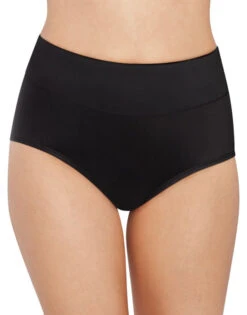 Bali Passion For Comfort Lace No Show Brief Panty DFPC61 -Underline Fashion Store Bali DFPC61 Black B copy