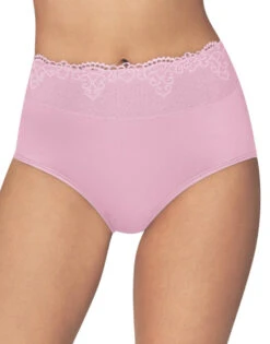 Bali Passion For Comfort Lace No Show Brief Panty DFPC61 -Underline Fashion Store Bali DFPC61 Elegant Mauve B copy