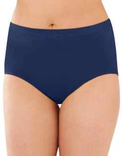 Bali Comfort Revolution Seamless Brief Panty DF803J -Underline Fashion Store Bali 803J In the Navy B