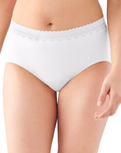 Bali Comfort Revolution Brief DF803J -Underline Fashion Store Bali 803J White Lace B