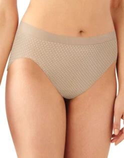 Bali Comfort Revolution Microfiber Hi Cut Brief 3 Pack DFAK83 -Underline Fashion Store Bali AK83 Nude Light Beige Nude w White Dot B