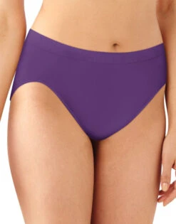 Bali Comfort Revolution Microfiber Hi Cut Brief 3 Pack DFAK83 -Underline Fashion Store Bali AK83 Purple Vista Warm Steel Blushing Pink Swirl B