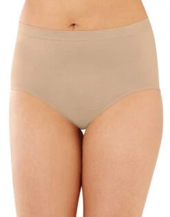 Bali Comfort Revolution Microfiber Brief 3 Pack DFAK88 -Underline Fashion Store Bali AK88 Black Nude Light Beige B