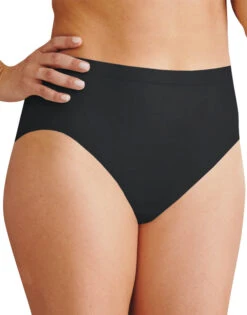 Bali Comfort Revolution Easylite Seamless Hi Cut Panty DFELS2 -Underline Fashion Store Bali DFELS2 Black B