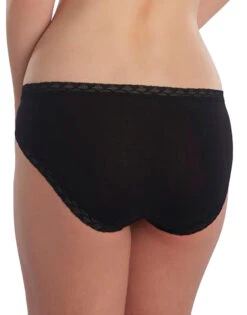 Natori Cotton Bliss Girl Brief - 156058 -Underline Fashion Store Bliss 152058 Black Back 1