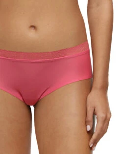 Chantelle Soft Stretch Hipster With Lace Rose Amour 11G4 -Underline Fashion Store C11G40 0BT TU SOFTSTRETCH SHORTYLACE BRIEF DS HD