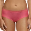 Chantelle Soft Stretch Hipster With Lace Rose Amour 11G4