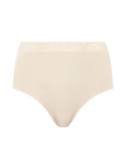 Chantelle Soft Stretch One Size Brief With Lace 11G7 -Underline Fashion Store C11G70 01N TU SOFTSTRETCH FULLBRIEFLACE PS1