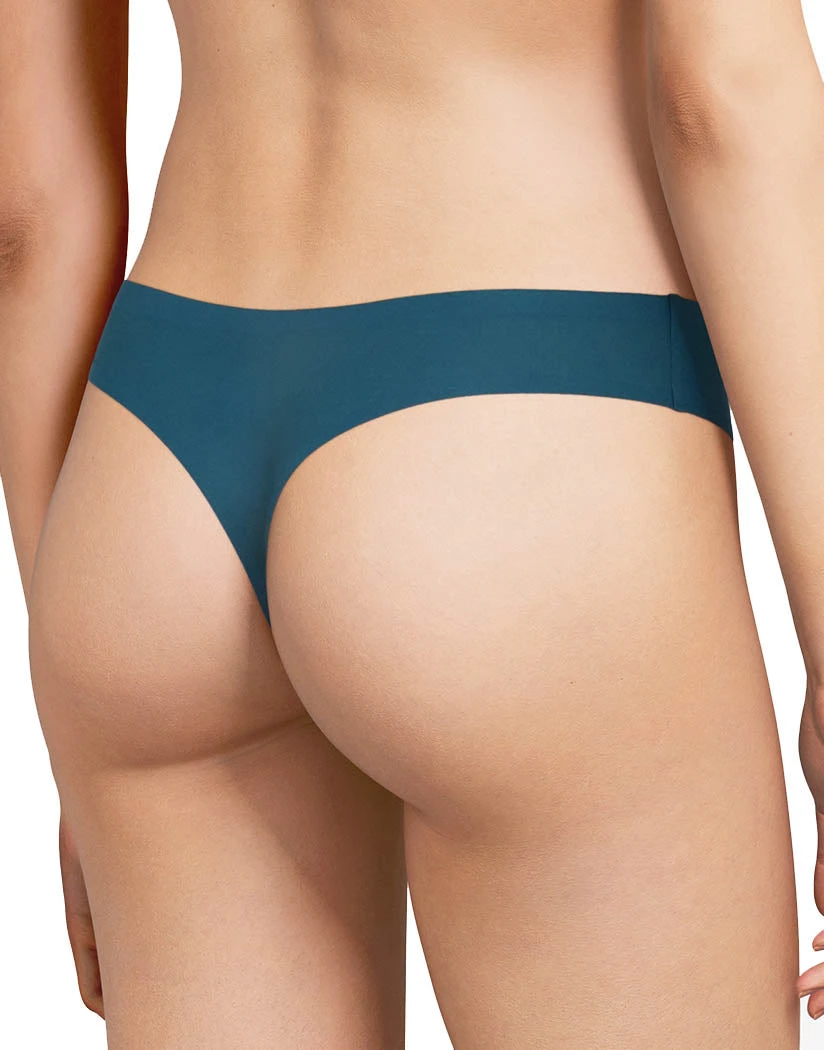 Chantelle Soft Stretch One Size Seamless Thong Grenadine/ Myrtle Blue 2649 4 Chantelle Soft Stretch One Size Seamless Thong Grenadine/ Myrtle Blue 2649 - Image 4