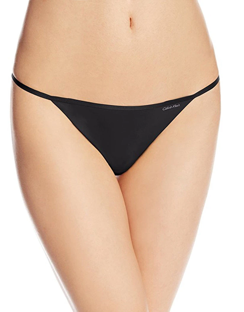 Calvin Klein Women Microfiber Sleek G-String D3509 1 Calvin Klein Women Microfiber Sleek G-String D3509