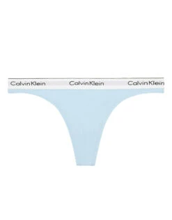 Calvin Klein Modern Cotton Thong Rain Dance F3786 7 Calvin Klein Modern Cotton Thong Rain Dance F3786 -Underline Fashion Store CKW F3786 RainDance 450 FLAT