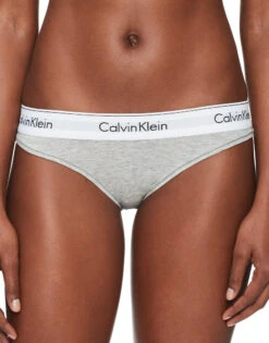 Calvin Klein Women Cotton Modern Bikini F3787 -Underline Fashion Store CKW F3787 Grey Heather 020 B 1