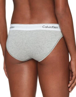 Calvin Klein Women Cotton Modern Bikini F3787 -Underline Fashion Store CKW F3787 Grey Heather 020 B 2