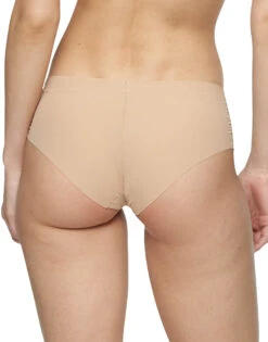 Calvin Klein Women Invisibles Hipster Panty 3 Pack Speakeasy/Light Caramel/Black QD3559 -Underline Fashion Store CKW QD3559 Speakeasy Caramel Black B 4