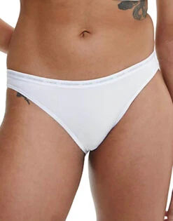 Calvin Klein CK One Cotton Bikini 2-Pack QD3789 -Underline Fashion Store CKW QD3789 WhiteStencilOne GreyHeather 921 B 10