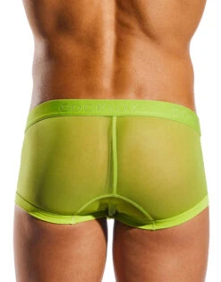 Cocksox Italian Mesh Trunk CX68ME -Underline Fashion Store CX68ME citrus green 3