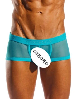 Cocksox Italian Mesh Trunk CX68ME -Underline Fashion Store CX68ME tonic blue 1
