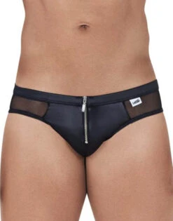 Candyman Zipper-Mesh Bikini 99500 -Underline Fashion Store CandyMan 99500 Black B 1