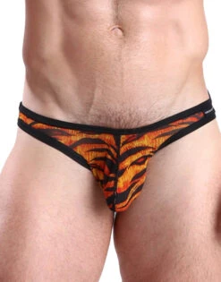 Cocksox Mesh Brief Tiger CX01ME -Underline Fashion Store Cocksox CX01ME Tiger