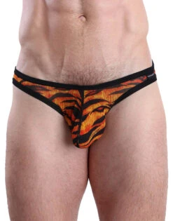 Cocksox Mesh Brief Tiger CX01ME