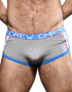 Andrew Christian Almost Naked Retro Boxer 92274 -Underline Fashion Store Dec 92274Boxer Grey06