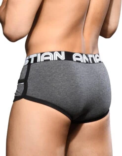 Andrew Christian Show-It Retro Pop Pocket Boxer 92277 -Underline Fashion Store Dec 92277Boxers Charcoal03