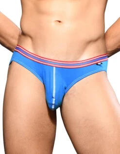 Andrew Christian Boy Brief Superhero 3-Pack W/ Almost Naked 92279 -Underline Fashion Store Dec 92279BoxBrief Blue01