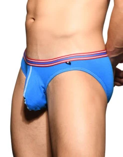 Andrew Christian Boy Brief Superhero 3-Pack W/ Almost Naked 92279 -Underline Fashion Store Dec 92279BoxBrief Blue02