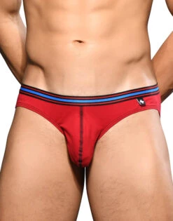 Andrew Christian Boy Brief Superhero 3-Pack W/ Almost Naked 92279 -Underline Fashion Store Dec 92279BoxBrief Red06