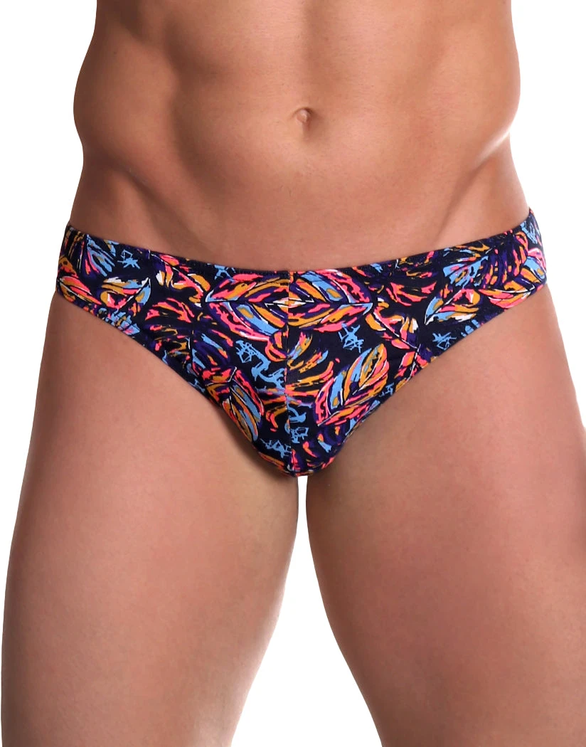 Doreanse Neon Leaves Bikini 1231 1 Doreanse Neon Leaves Bikini 1231