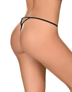 Exposed Cross Dye Sheer Lace 3-Pack Panties Black G3PK107 -Underline Fashion Store Exposed G3PK107 Black B 6