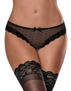 Exposed Unwrap Me Crotchless Peek-a-Boo Panty M115