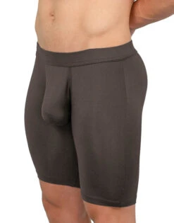 Obviously EliteMan 9 Inch Boxer Brief F01 -Underline Fashion Store F01 1B Side