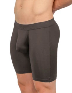 Obviously EliteMan 6 Inch Boxer Brief F09 -Underline Fashion Store F09 1B Side