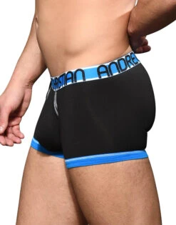Andrew Christian Almost Naked Cotton Boxer 92360 -Underline Fashion Store Feb 92360Boxer Black03