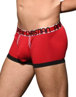 Andrew Christian Almost Naked Cotton Boxer 92360 -Underline Fashion Store Feb 92360Boxer Red02
