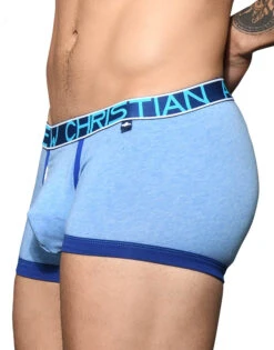 Andrew Christian Fly Tagless Boxer W/ Almost Naked 92363 -Underline Fashion Store Feb 92363Boxer Blue03