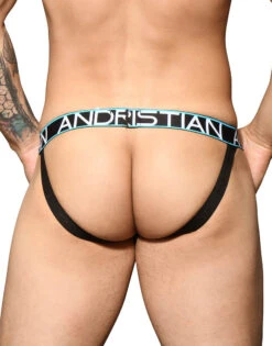 Andrew Christian Fly Jock W/ Almost Naked 92364 14 Andrew Christian Fly Jock W/ Almost Naked 92364 -Underline Fashion Store Feb 92364Jock Charcoal05