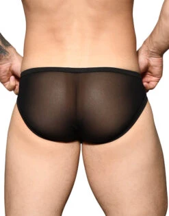 Andrew Christian Boy Brief Mesh 3-Pack W/ Almost Naked 92365 -Underline Fashion Store Feb 92365Brief Black05