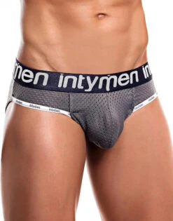 Intymen Swinger Jockstrap INE018 -Underline Fashion Store G4A0269intymen ine018 jockstrap grey A2
