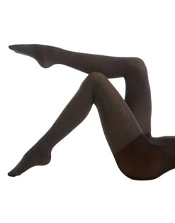 HUE Super Opaque Tight With Control Top 6620 -Underline Fashion Store HUE 6620 Granite Heather B