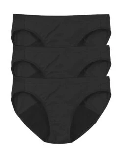 Hanes Comfort Period.™ Bikini Period Underwear Light Leaks LL42BL -Underline Fashion Store Hanes LL42BL Black B 3
