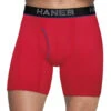 Hanes Men Ultimate™ Comfort Flex Fit® Ultra Lightweight Breathable Mesh Boxer Briefs Assorted Colors 4-Pack UWBBA4